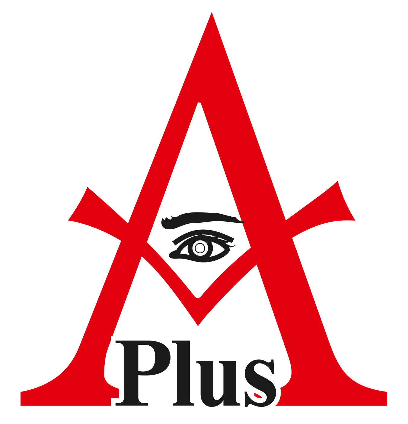 A plus. Плюс. Plus.