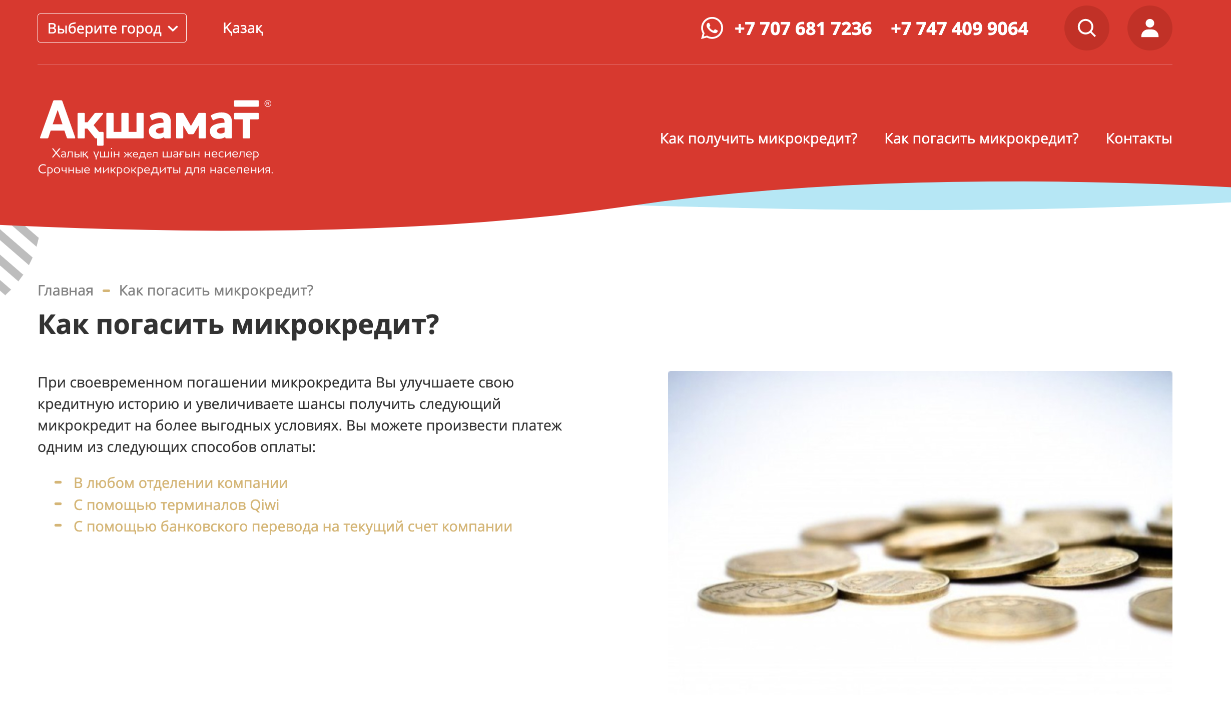 Оплатить Акшамат