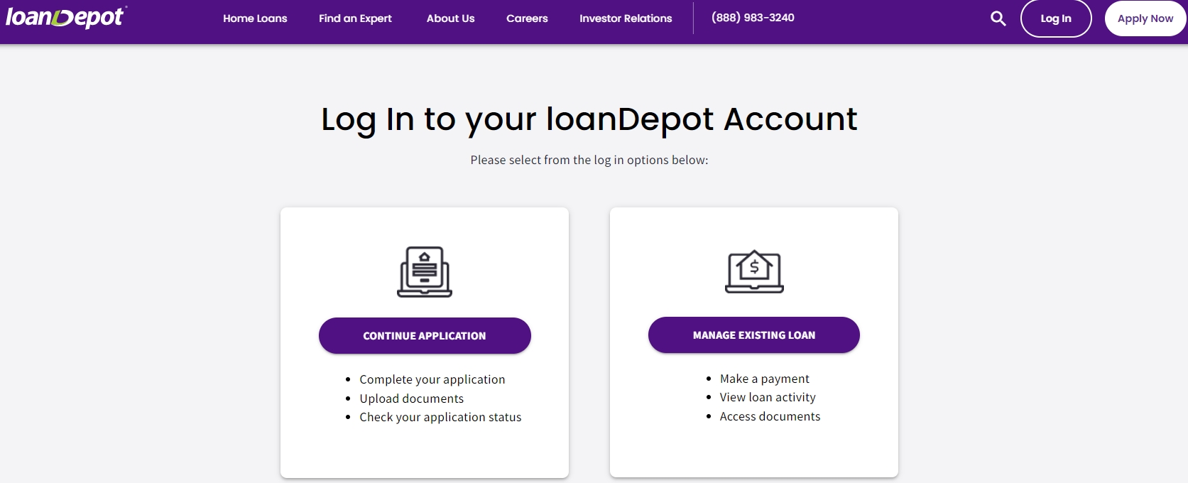 loanDepot Account StepbyStep Registration, Apply for Mortgage