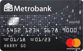 metrobank world mastercard foreign transaction fee