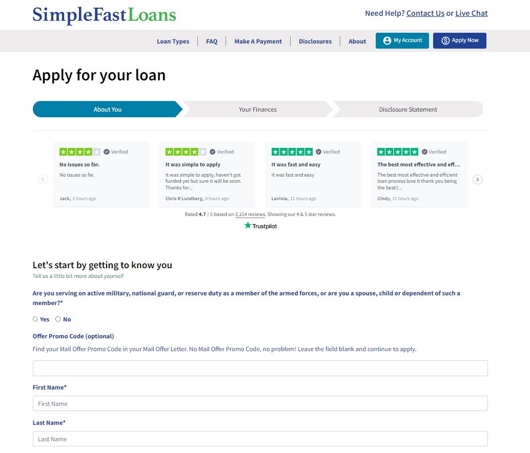 Full Simple Fast Loans Account Review 2024