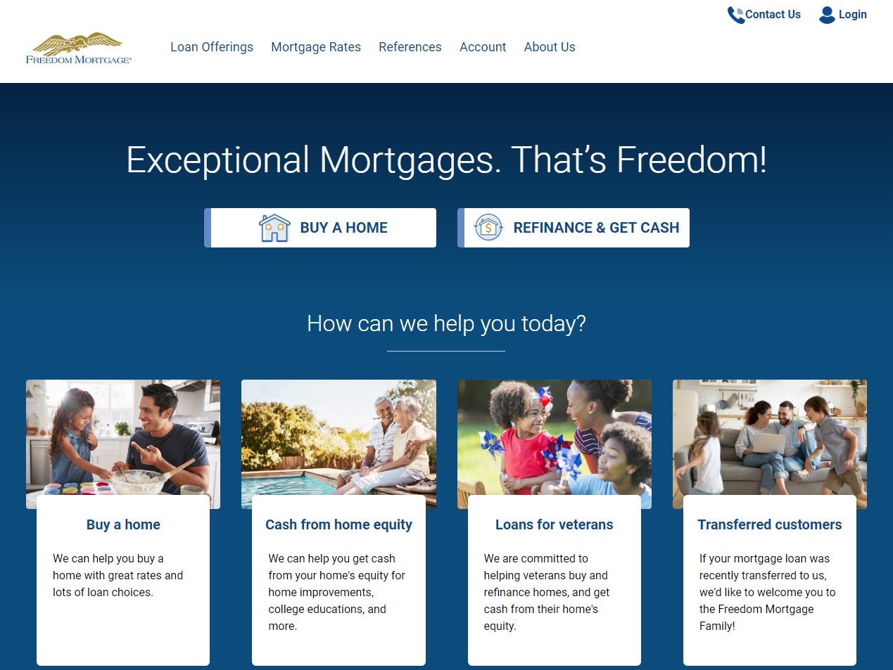 Freedom Mortgage — How to Apply for an Mortgage Loan, Today Freedom