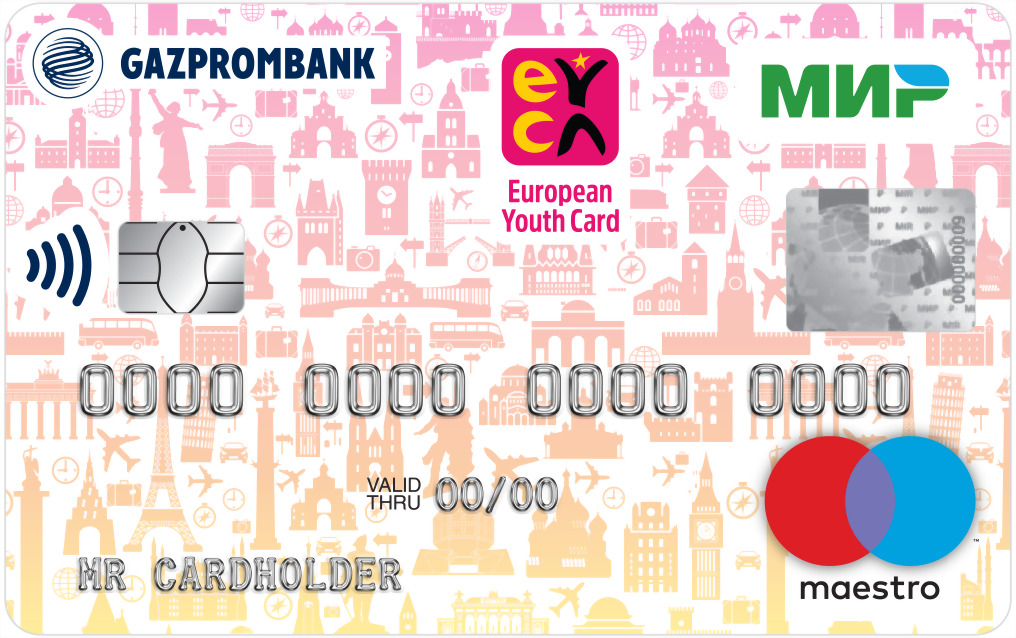 Газпромбанк Молодежная карта ГПБ&РСМ®