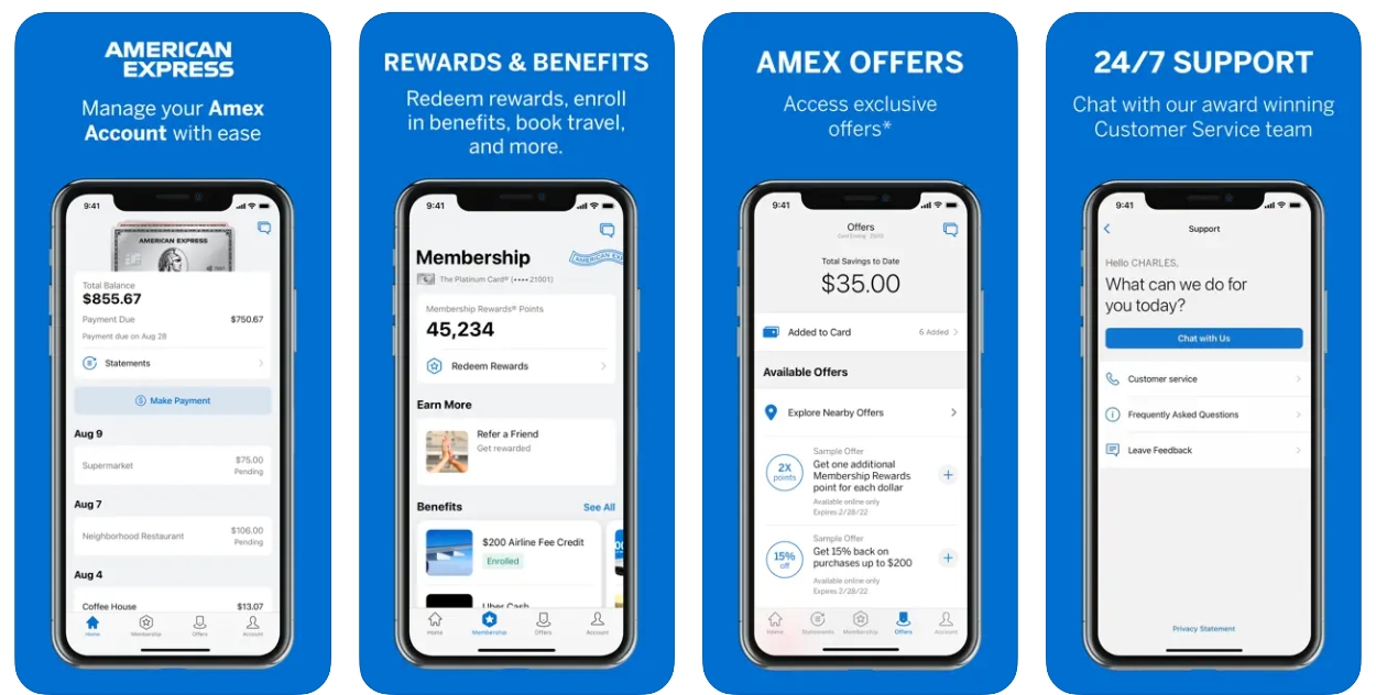 Amex on the App Store