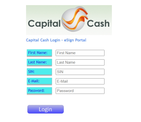 Capital Cash account