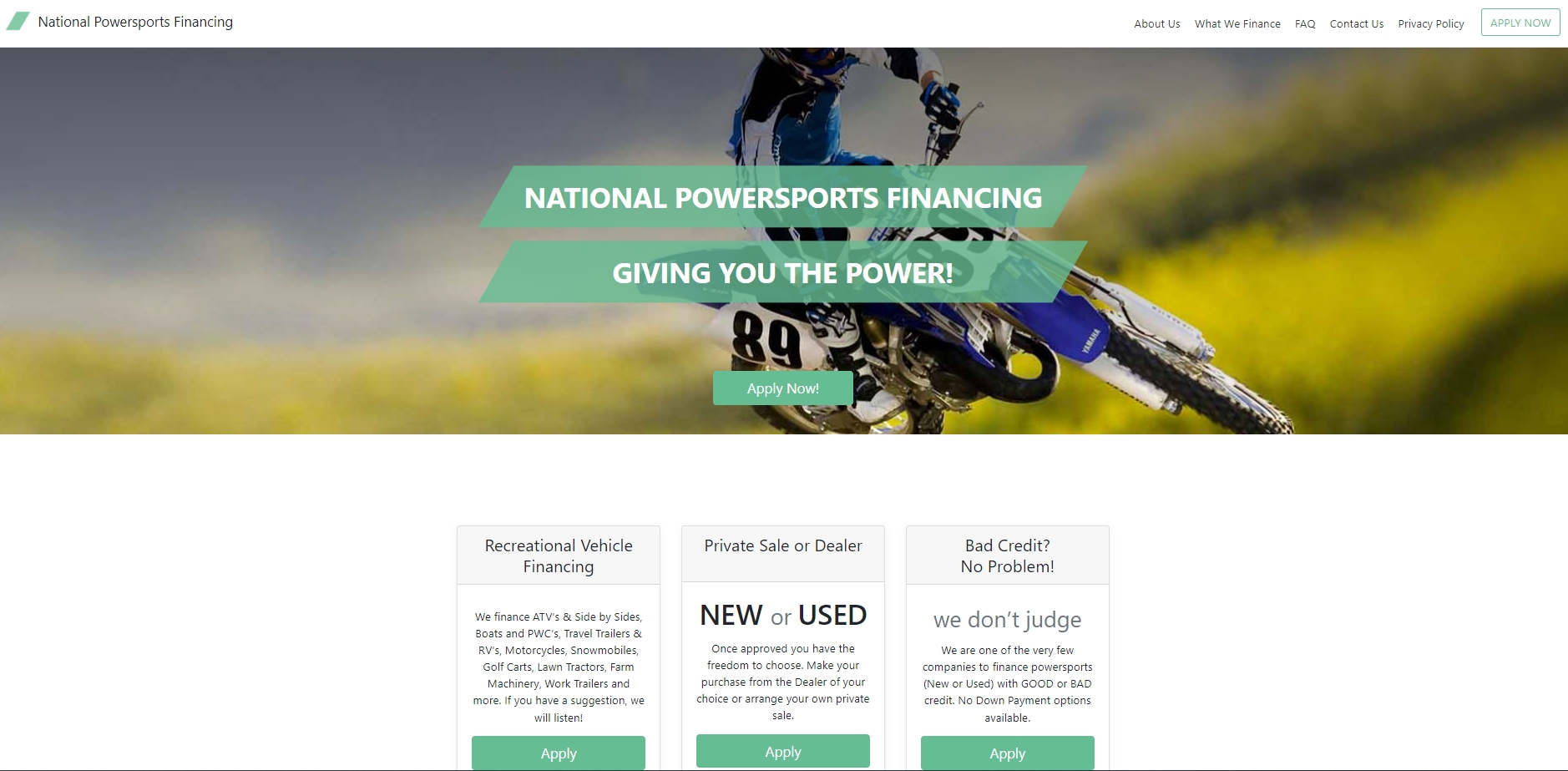 National Powersports Financing