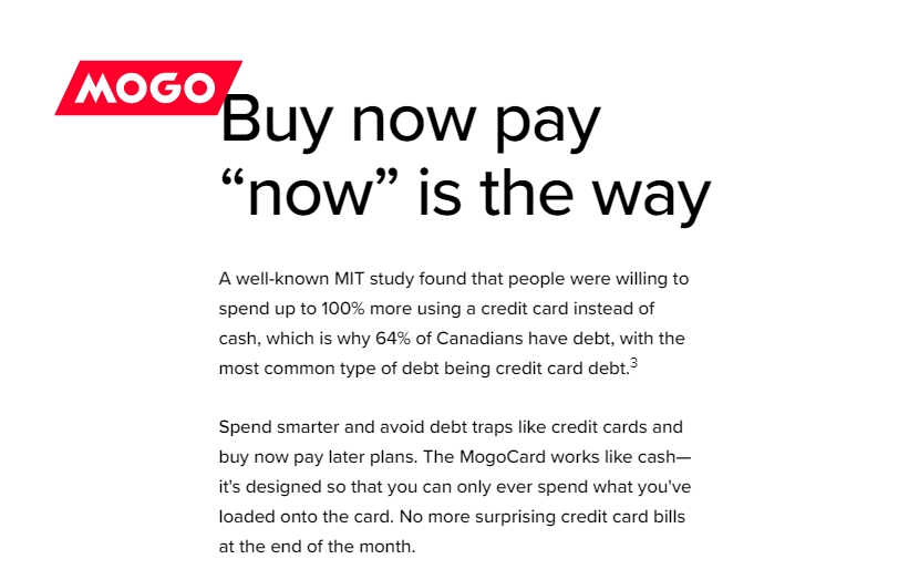 Mogo repayment