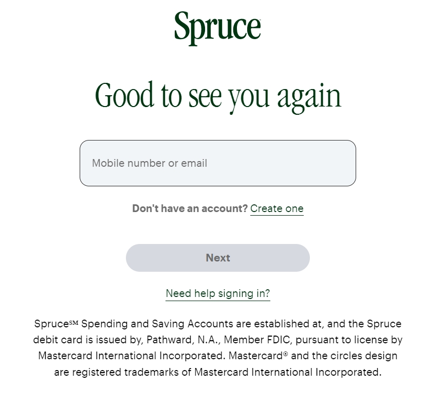 Spruce personal account how to use the bank’s services