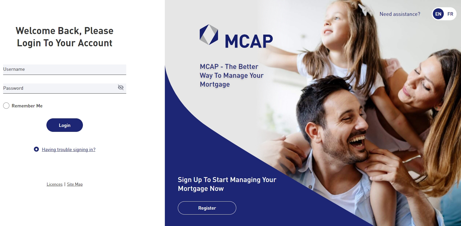 MCAP account