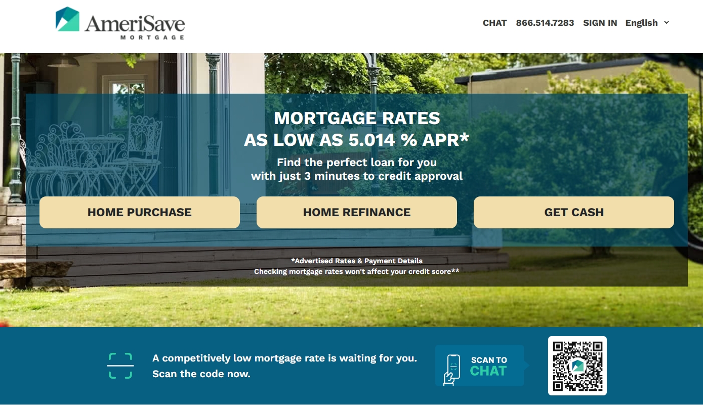 AmeriSave Account StepbyStep Registration, Apply for Mortgage