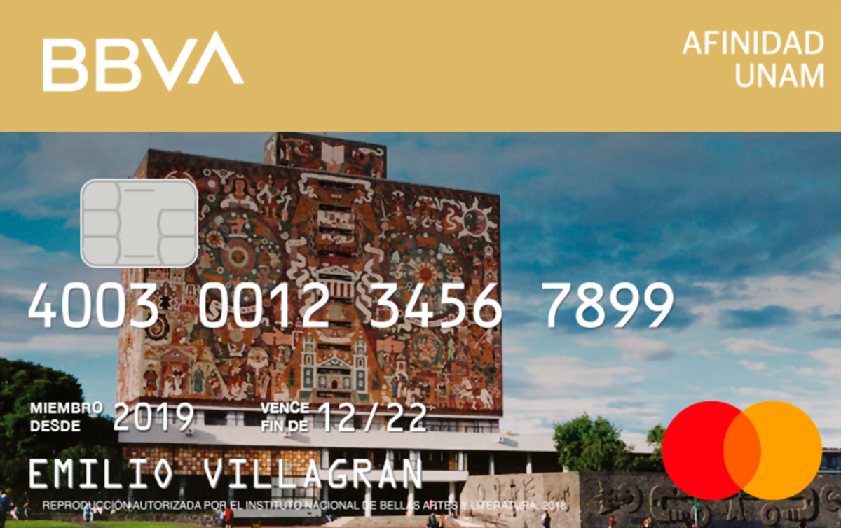 Afinidad UNAM BBVA®