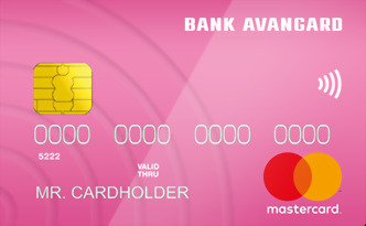 Авангард Mastercard Standard Pink PayPass®