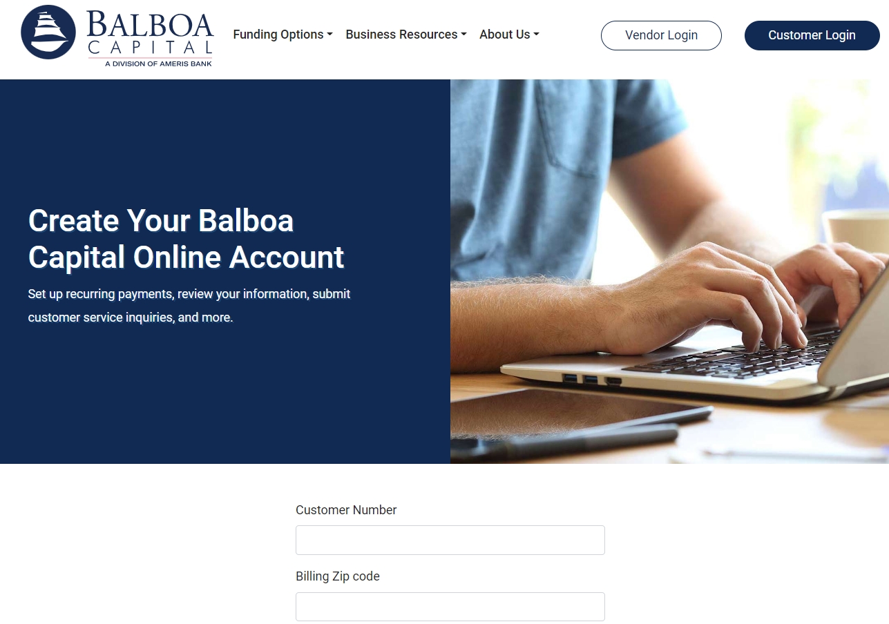 Balboa Capital application