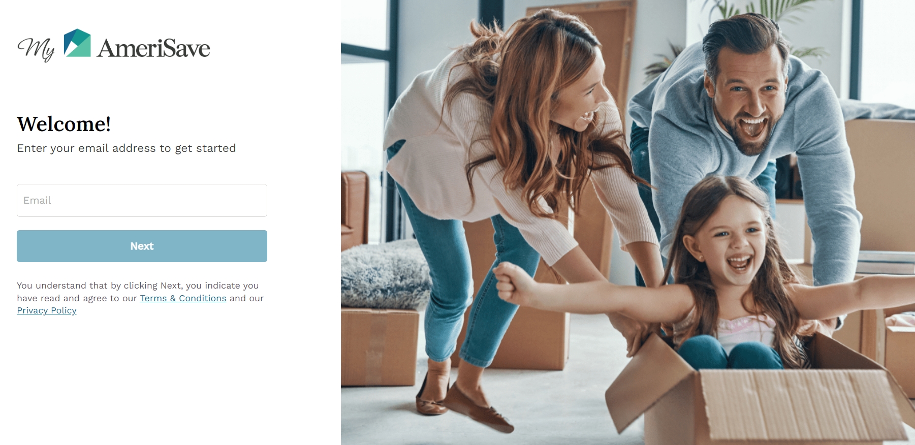 AmeriSave application