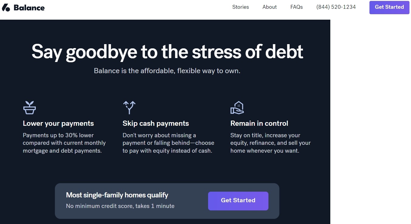 Balance Homes application