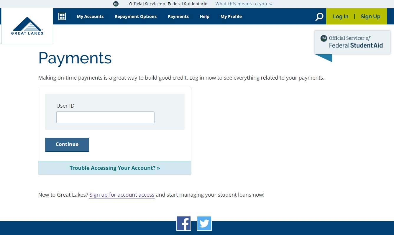 Great Lakes repayment