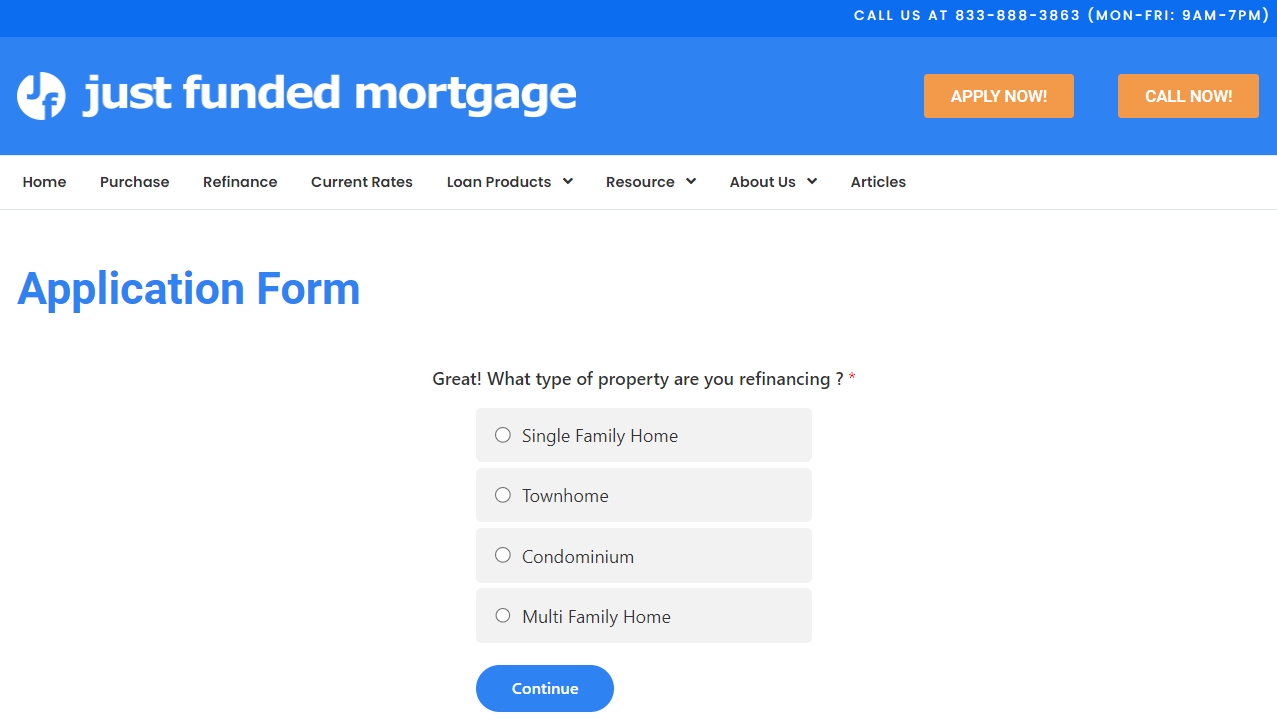 Just Funded Mortgage