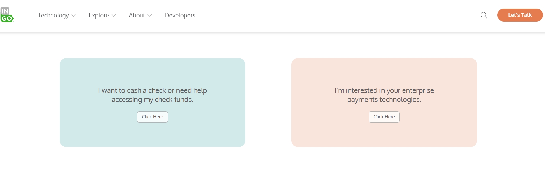 Ingo Money application