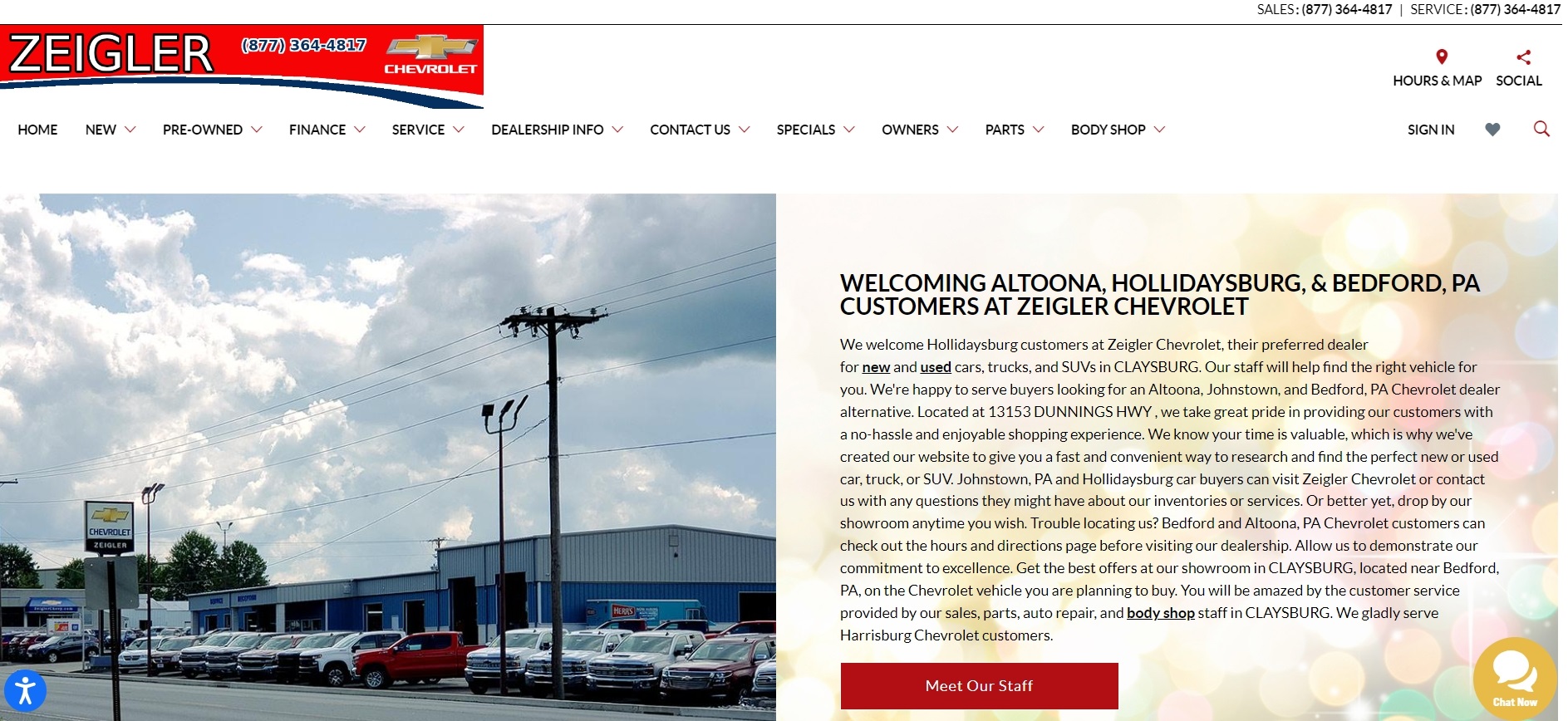 Zeigler Chevrolet repayment