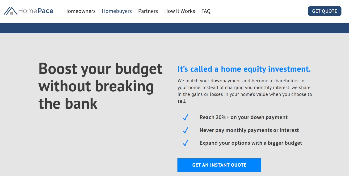 HomePace repayment