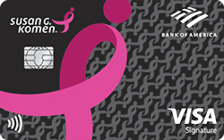 Susan G. Komen® Customized Cash Rewards® Review