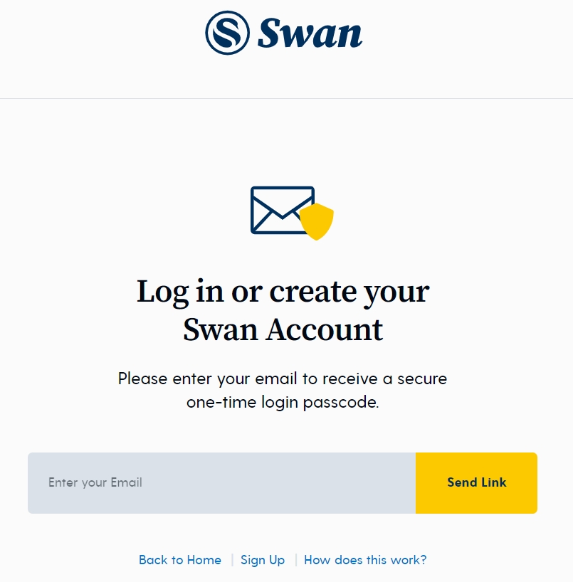 Swan Bitcoin account