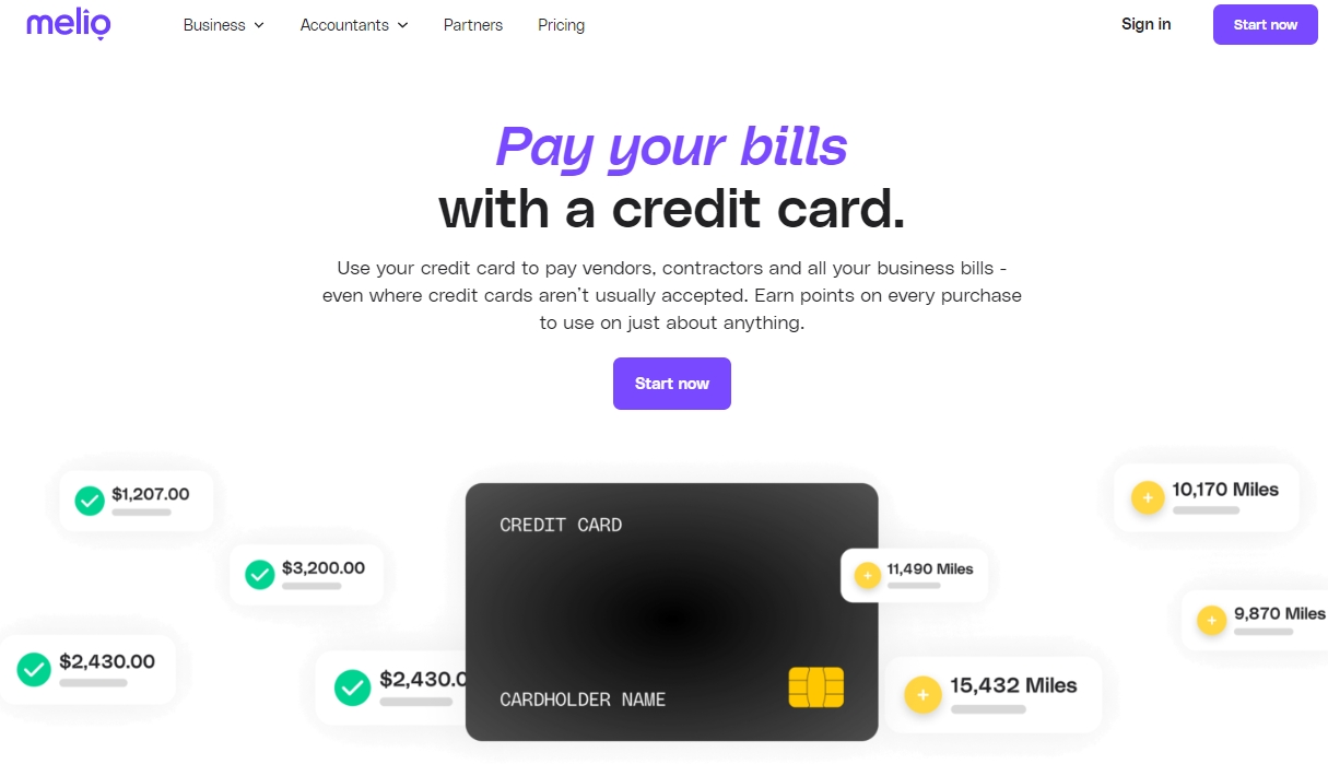 Melio payment