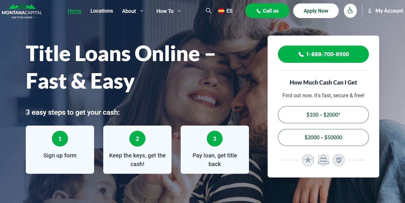 Montana Capital Car Title Loans