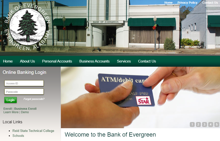 bank of evergreen evergreen al