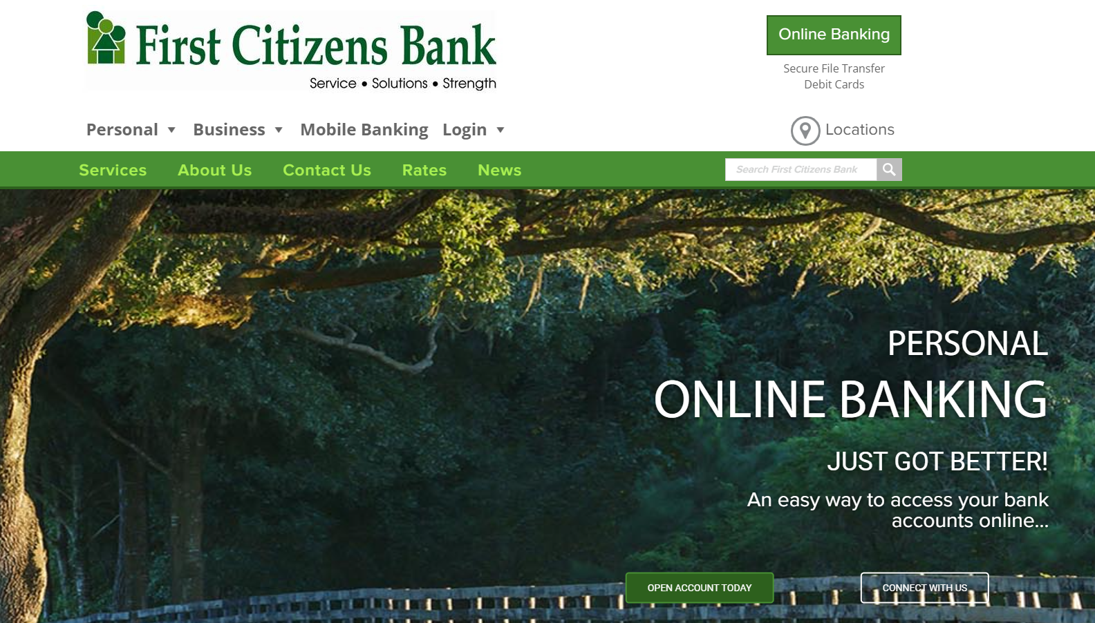 First citizens bank online personal online banking