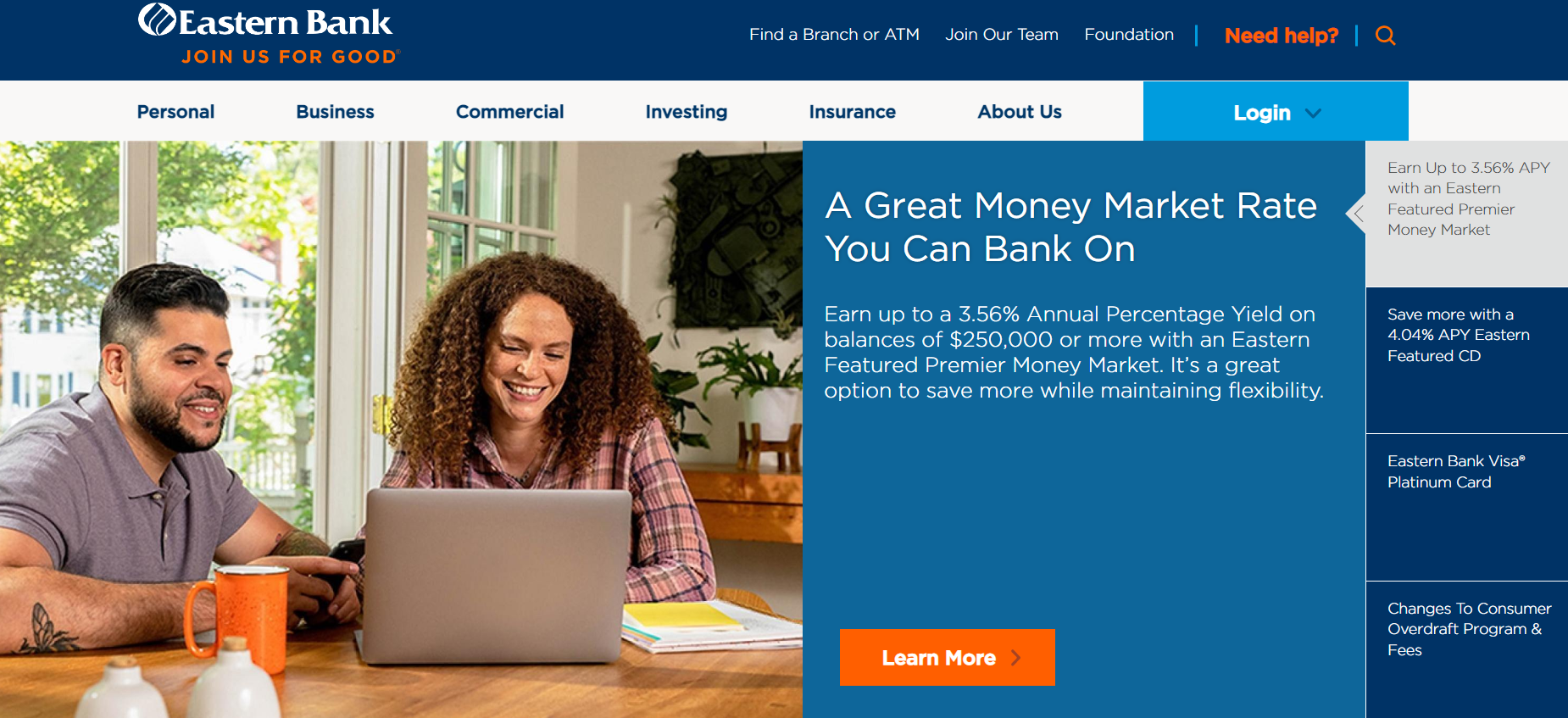 Eastern Bank — About Bank, Reviews, Hotline, Customer Service