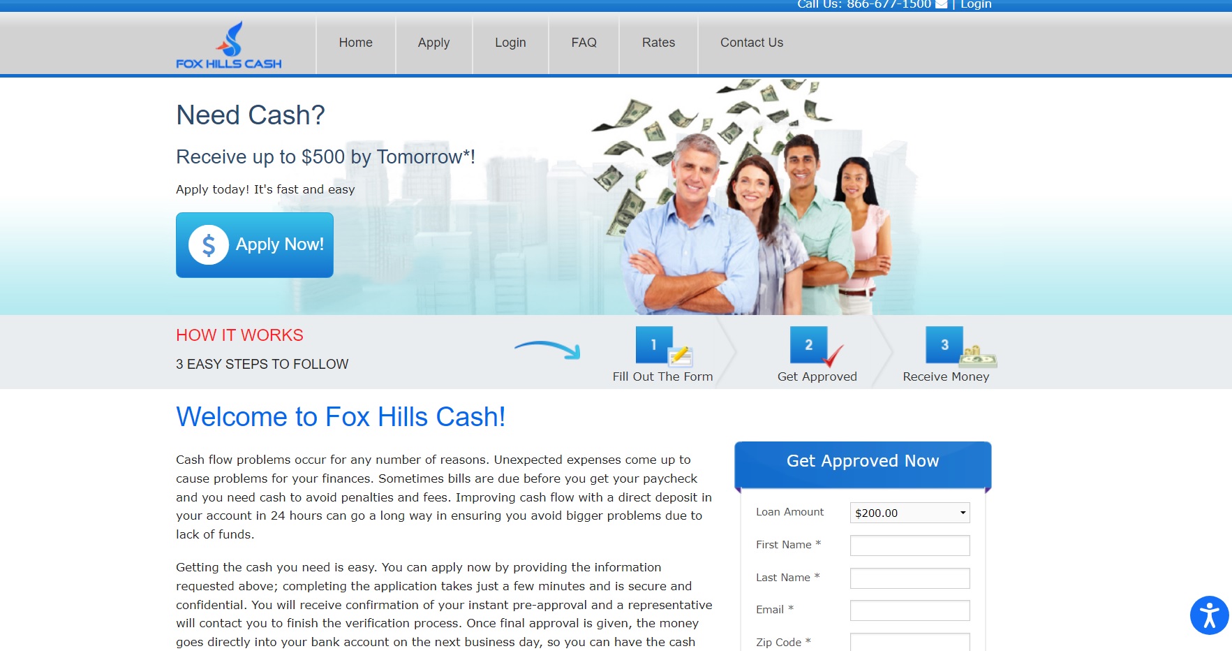 Fox Hills Cash Loan Review Features Rates Requirements And Customer 