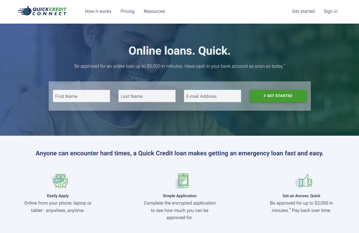 Quick Credit Review Features, Rates, Requirements, and Customer