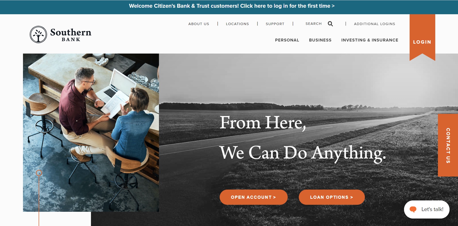 Southern Bank — About Bank, Reviews, Hotline, Customer Service