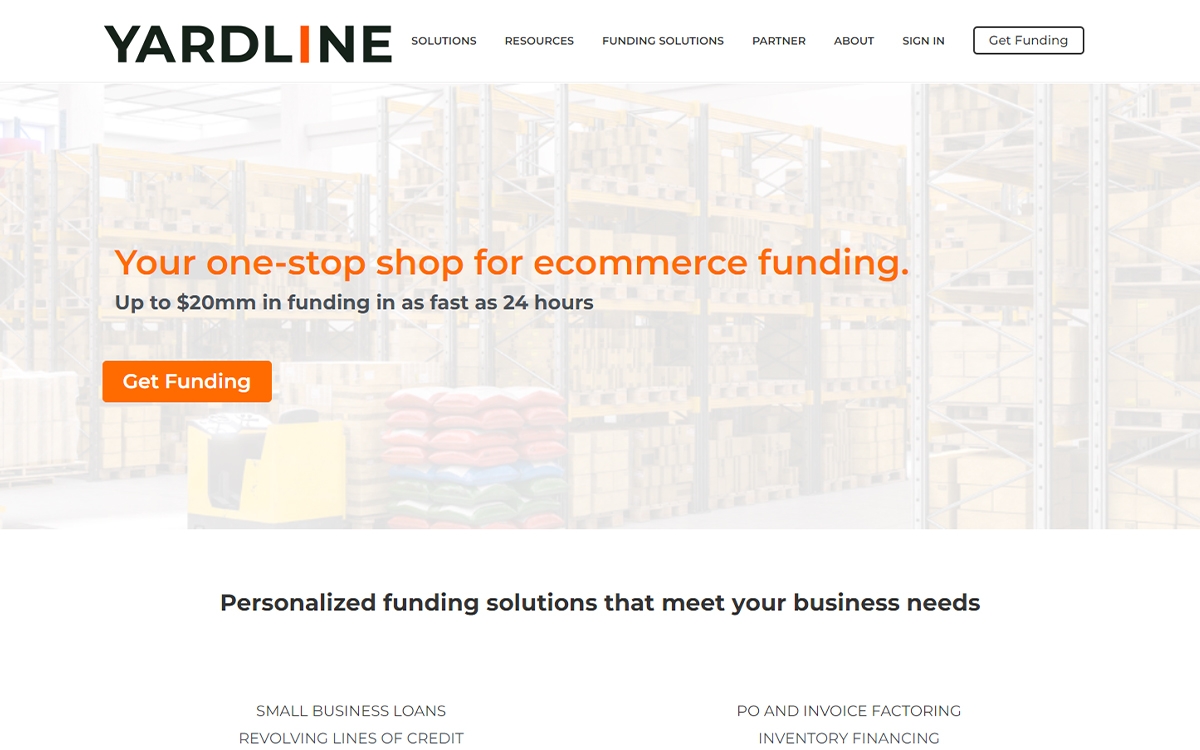 Yardline Capital Review Features, Rates, Requirements, and Customer