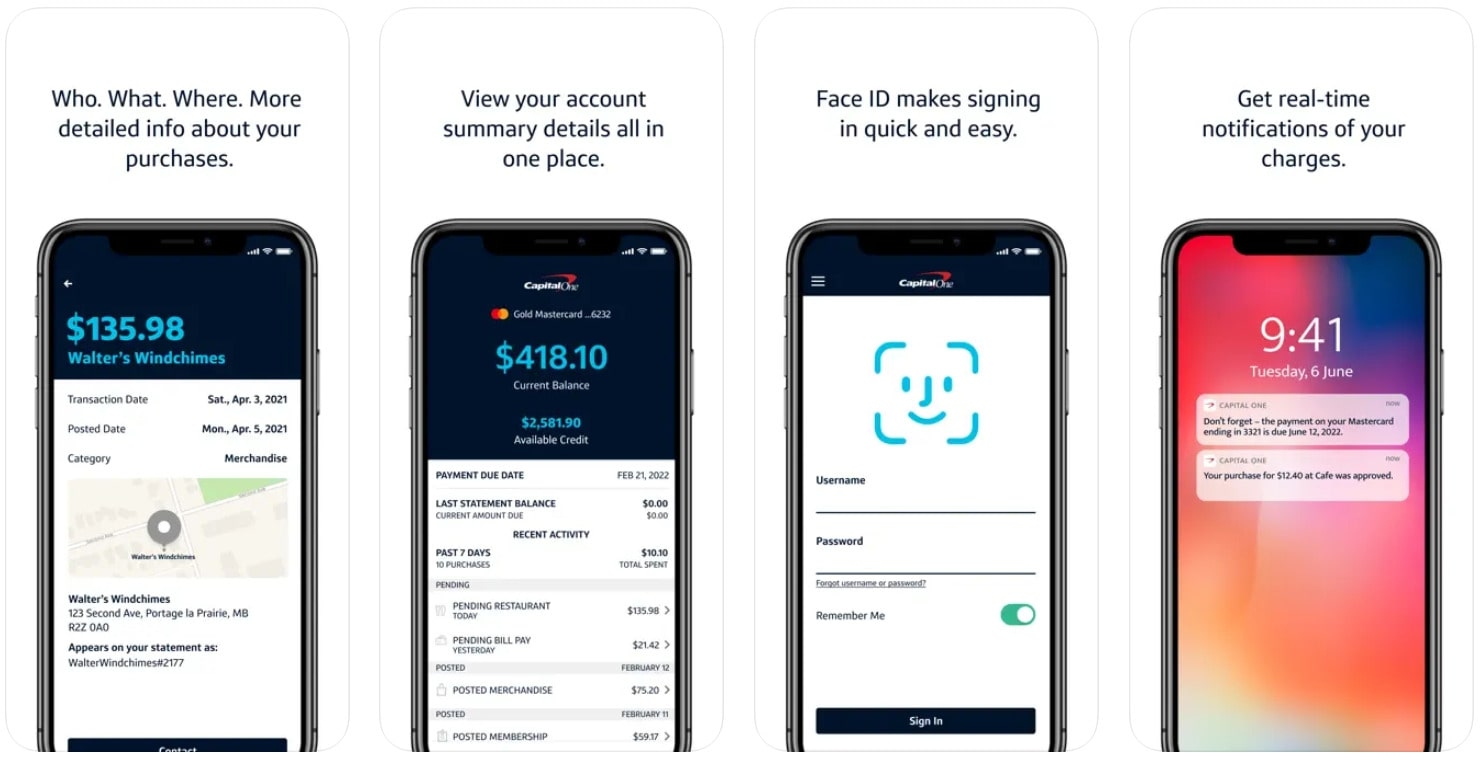 Capital One Mobile App