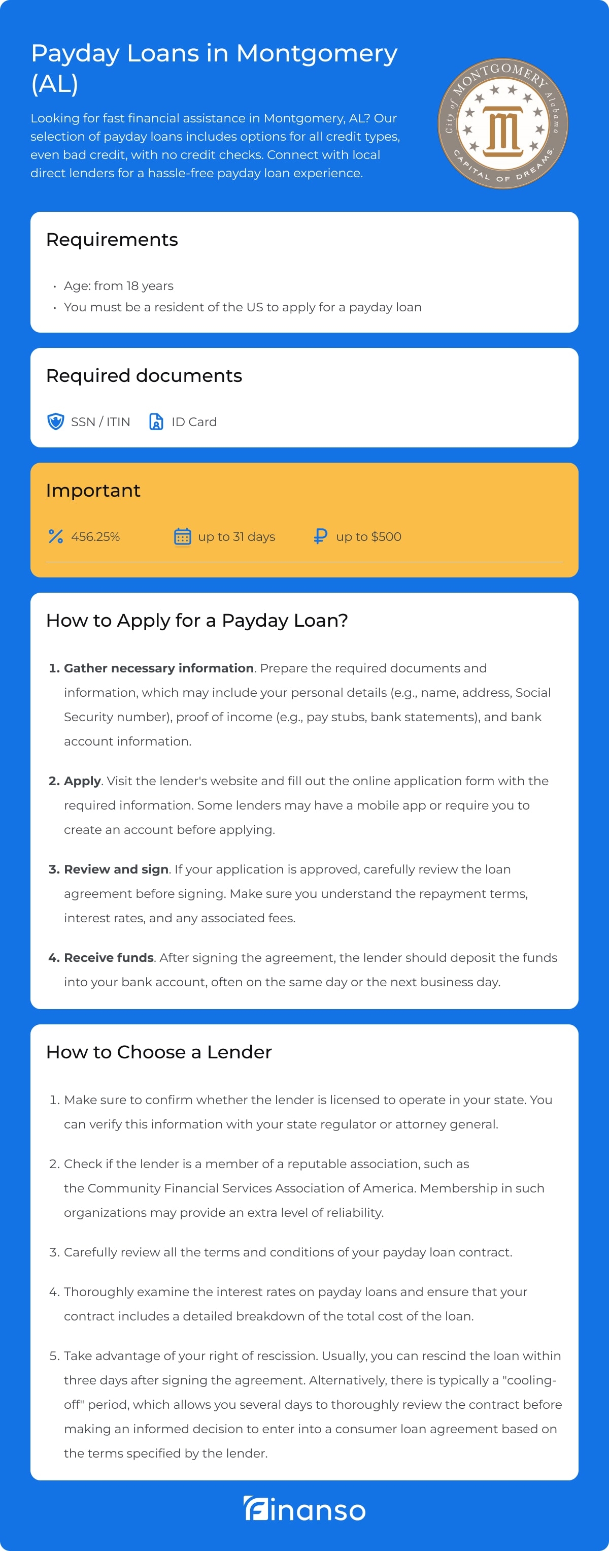 Payday Loans in Montgomery