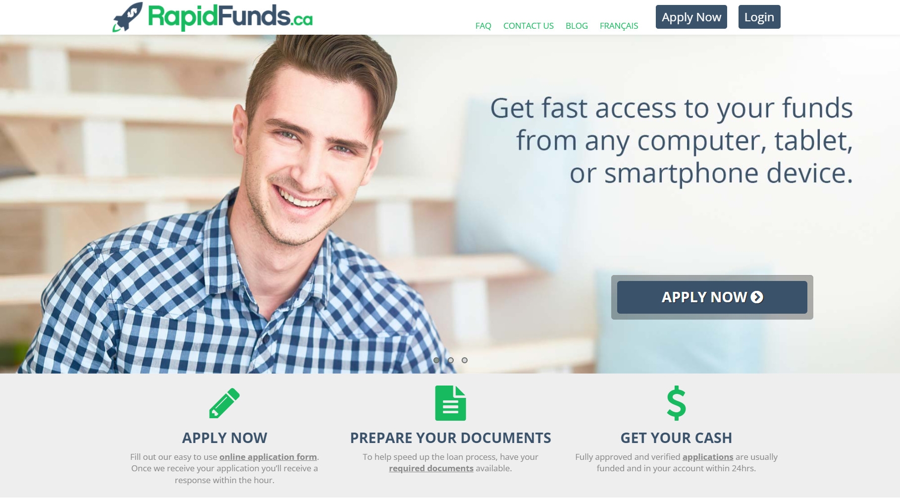 RapidFunds — how to apply for a loan online, customer reviews, hotline, support service
