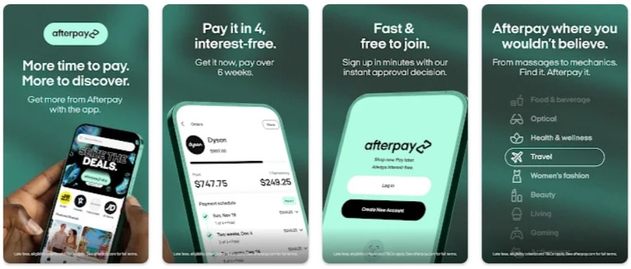 afterpay mobile app