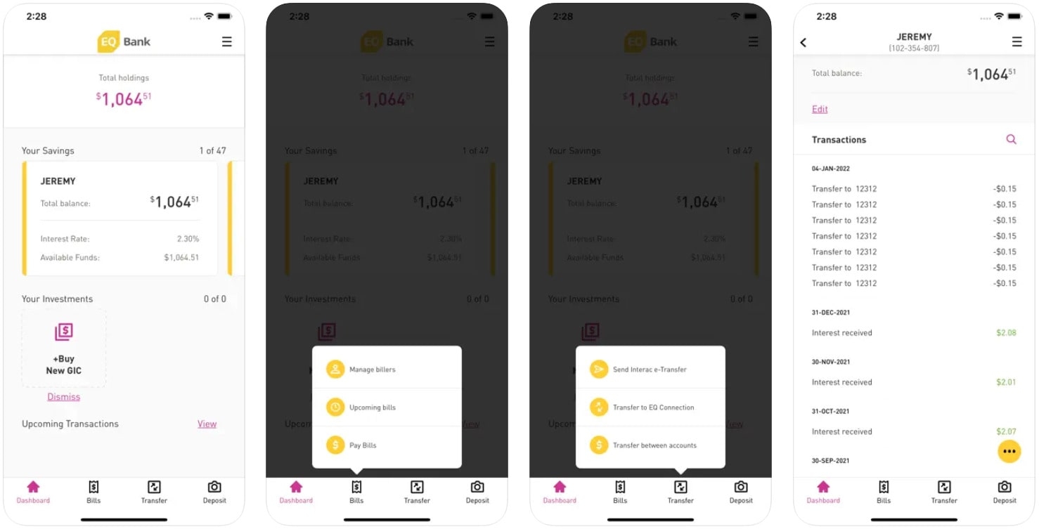 Equitable Bank Mobile App