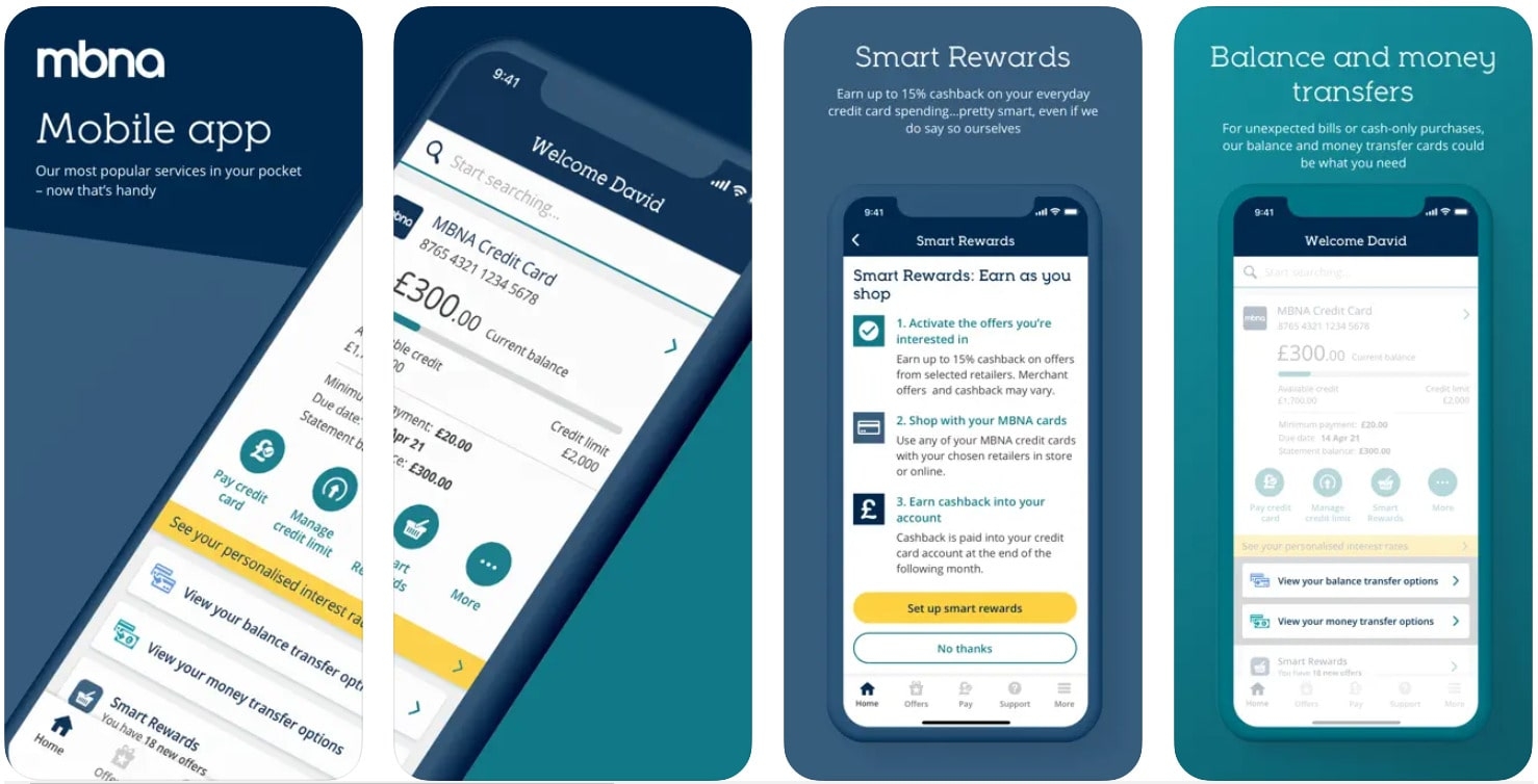 MBNA Mobile App