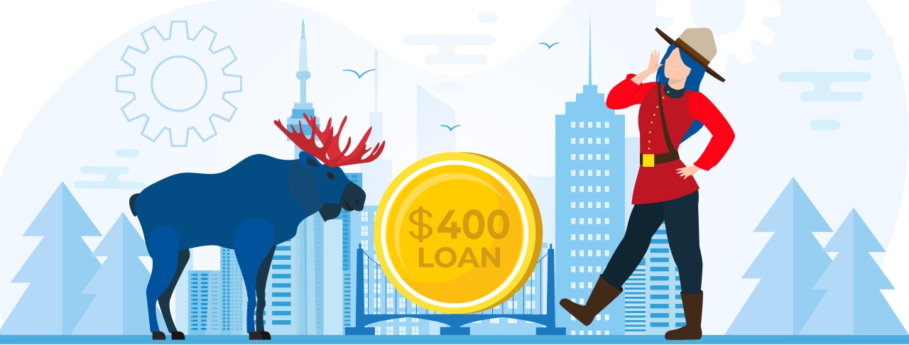 $400 Loans in Canada. Apply Online