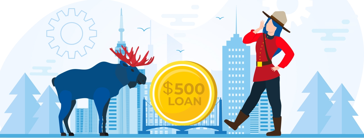 $500 Loans in Canada. Apply Online