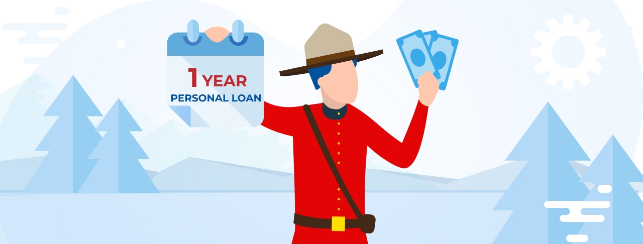 1-Year Personal Loans in Canada. Apply Online
