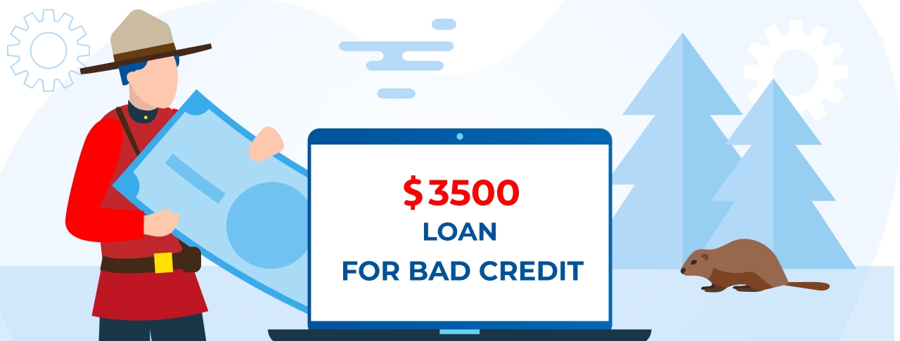 $3,500 Loans with Bad Credit. Apply Online