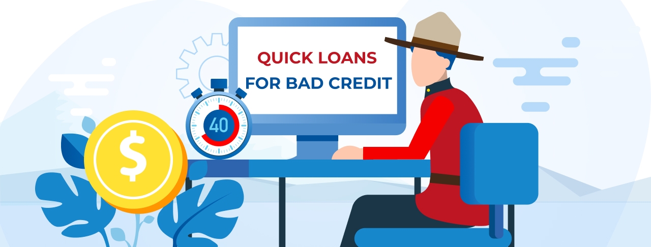 Quick Loans for Bad Credit in Canada. Apply Online