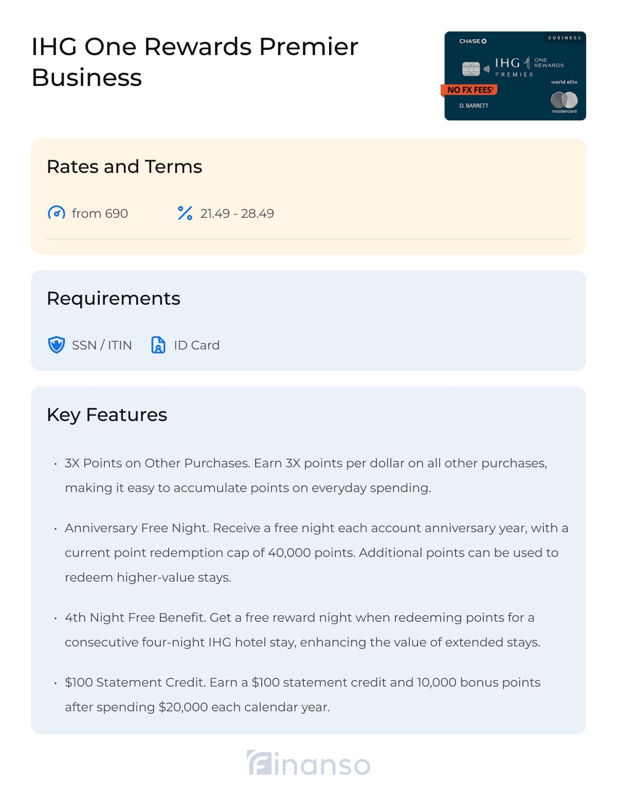 IHG One Rewards Premier Business