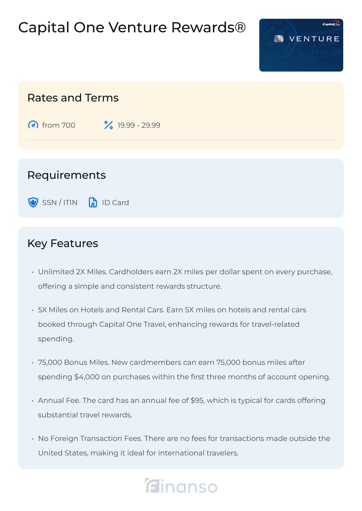 Capital One Venture Rewards®
