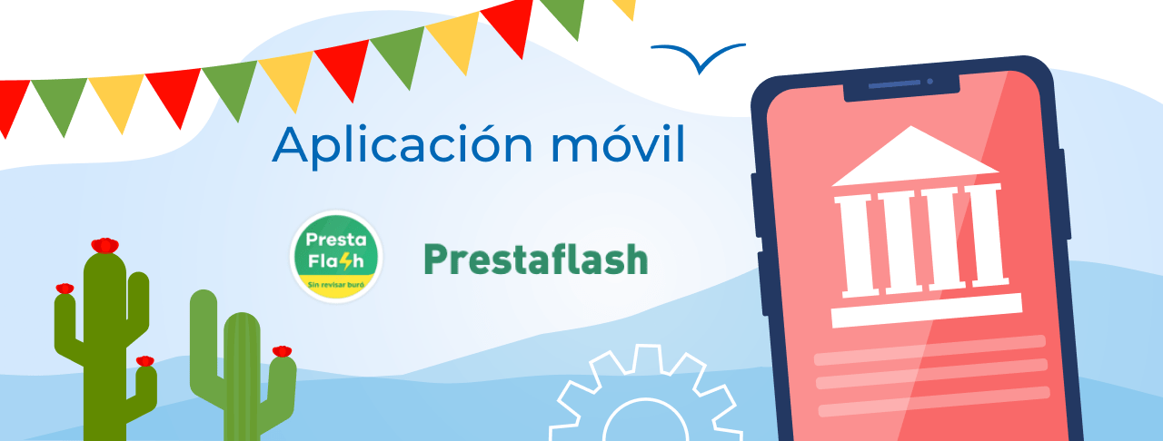 Aplicación móvil de Prestaflash: descarga gratuita de AppStore®, Google Play® o AppGallery®