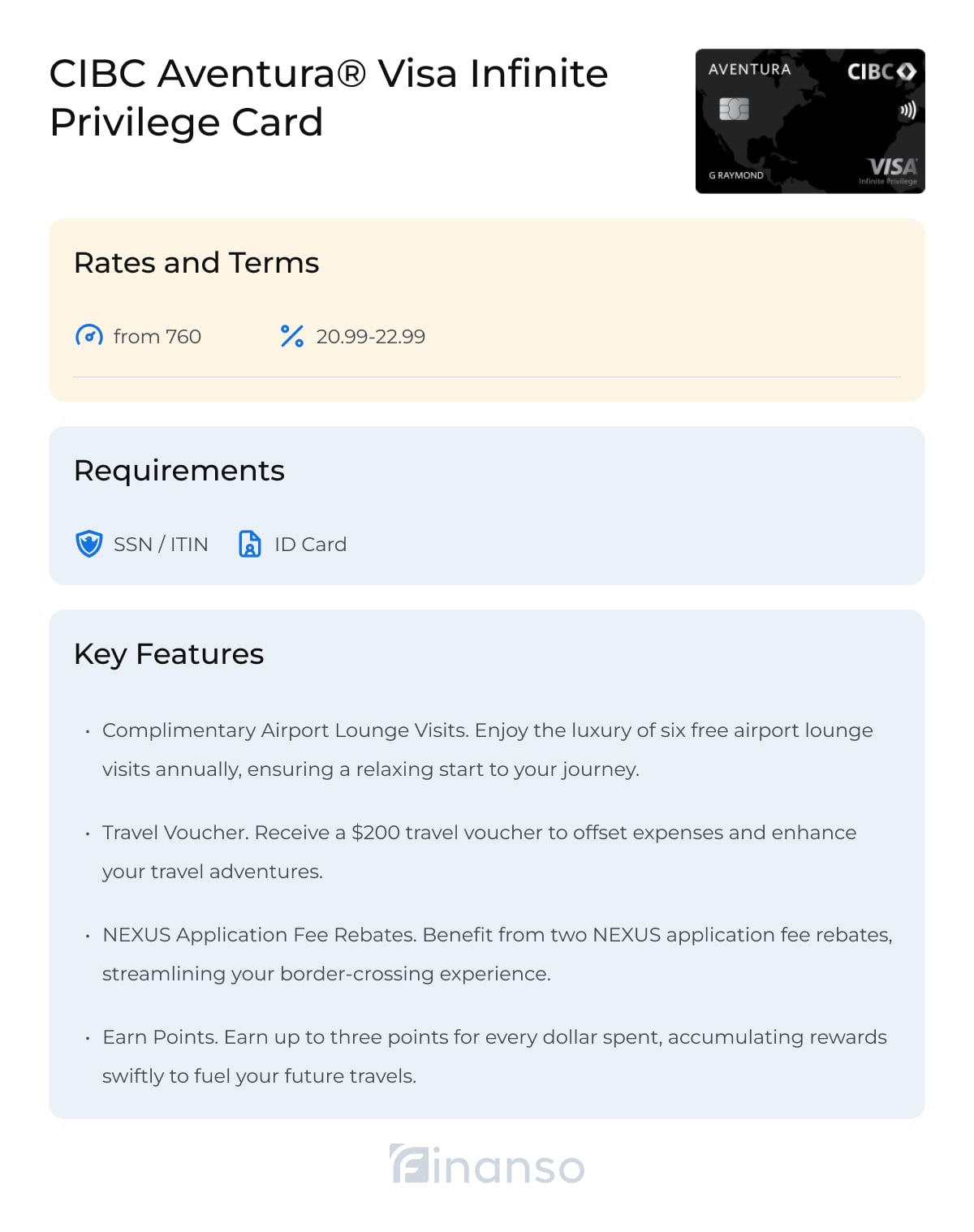 CIBC Aventura® Visa Infinite Privilege Card